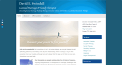 Desktop Screenshot of davidswindall.com