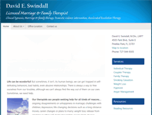 Tablet Screenshot of davidswindall.com
